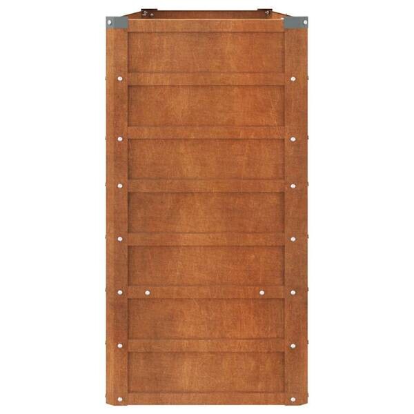 Hochbeet braun Stahl B/H/L: ca. 40x77x160 cm
