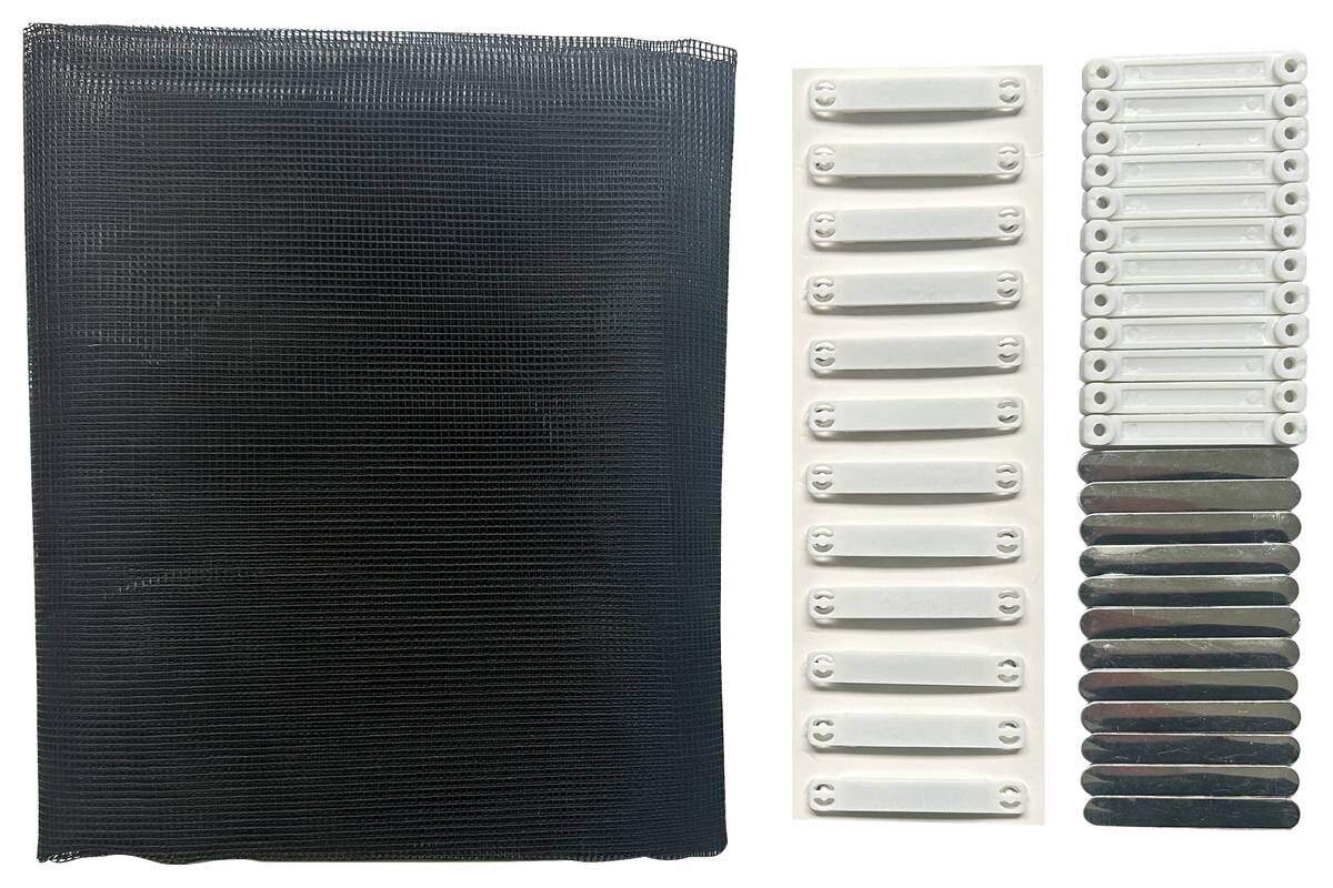 Fliegengitter schwarz B/L: ca. 100x120 cm