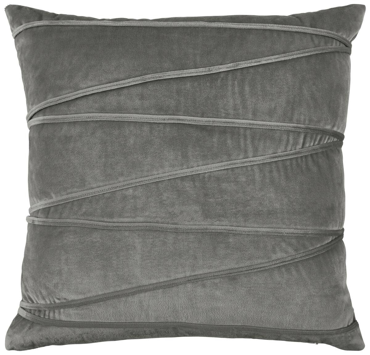 Dekokissen Lilly anthrazit 100% Polyester B/L: ca. 45x45 cm