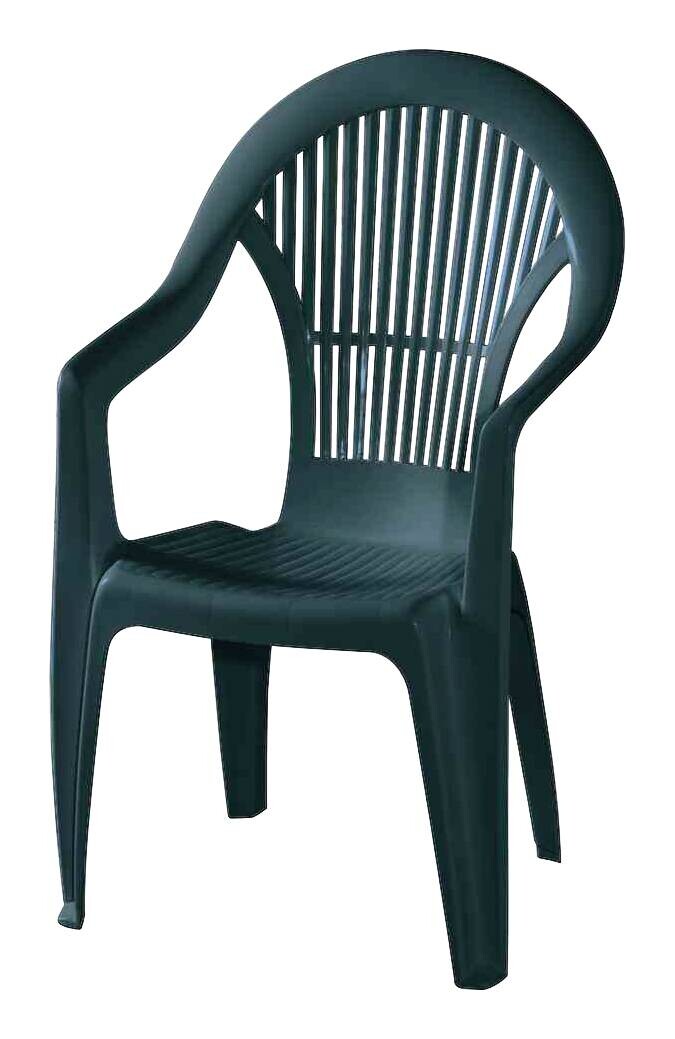 ProGarden Gartenstühle Vega grün Kunststoff B/H/L: ca. 54x93x57 cm