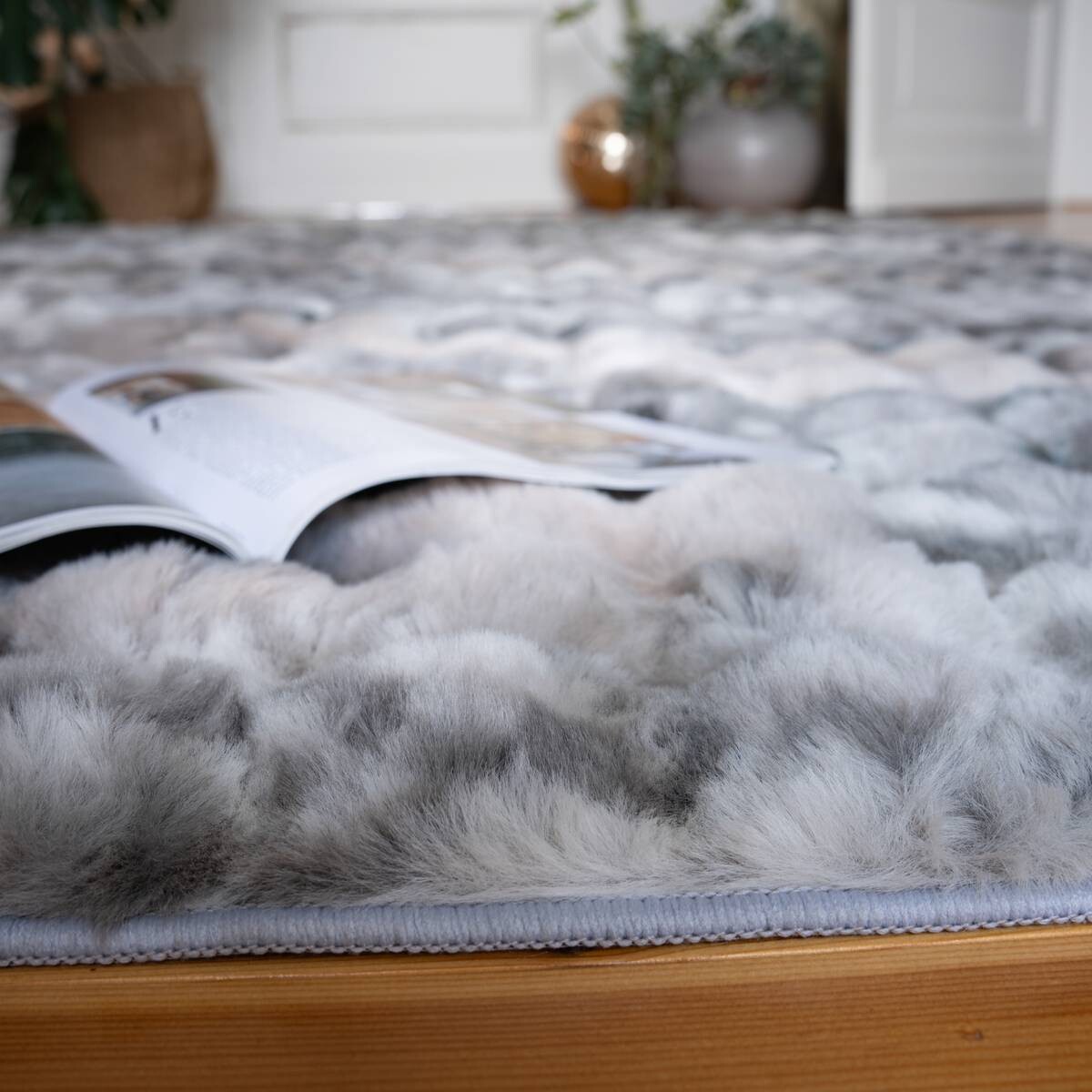 Obsession Teppich My Chromatica grau B/H/T/L/D: ca. 80x4,3x0x150x0 cm