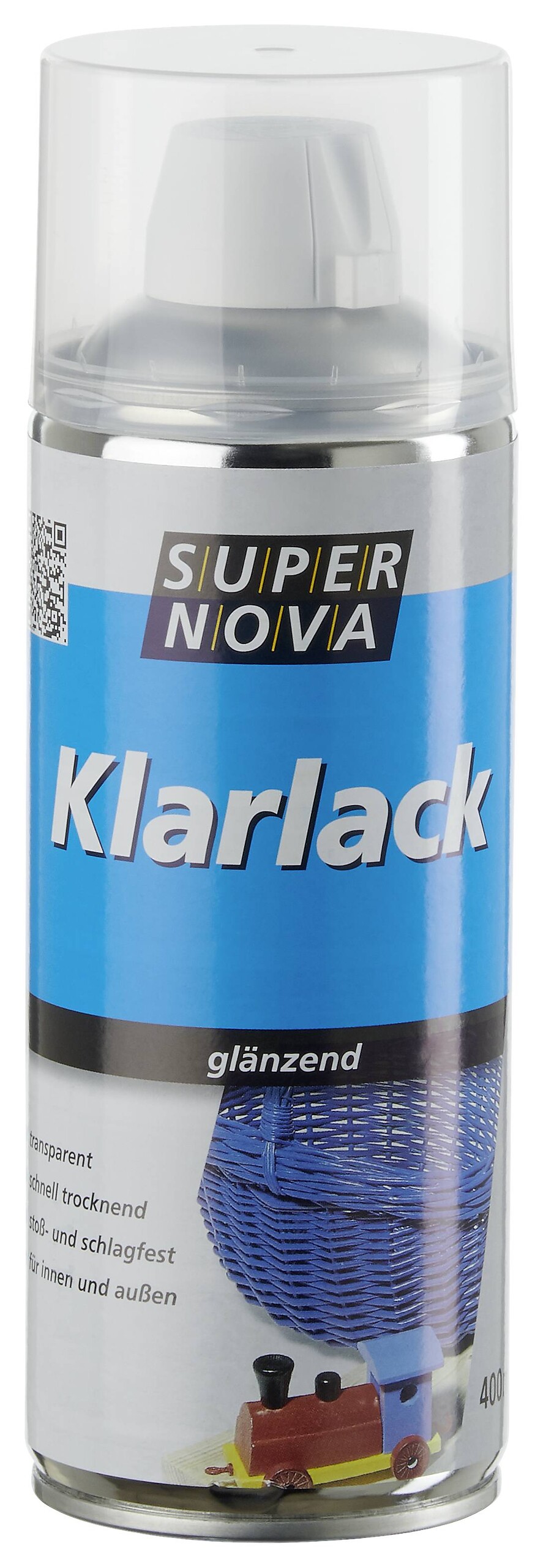 Super-Nova Klarlack Spray farblos hochglänzend ca. 0,4 l