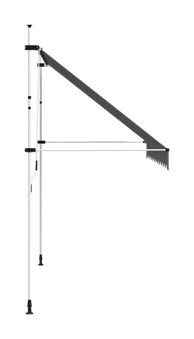 vidaXL Markise anthrazit B/L: ca. 300x300 cm
