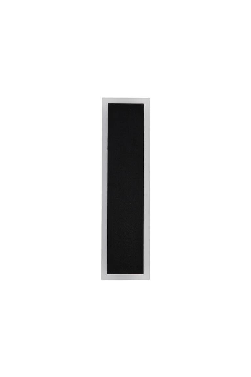 LED-Außenwandleuchte sand schwarz B/H/T: ca. 8x30x5 cm