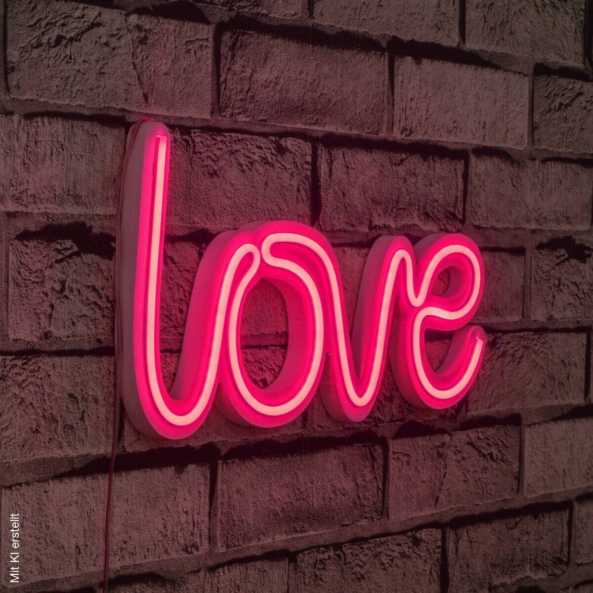 Opviq LED-Wandleuchte rosa PVC B/H/T/L: ca. 37x19x2x37 cm