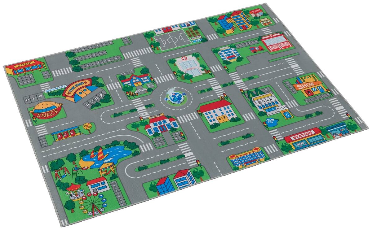 Kinderteppich City Multi B/L: ca. 133x190 cm