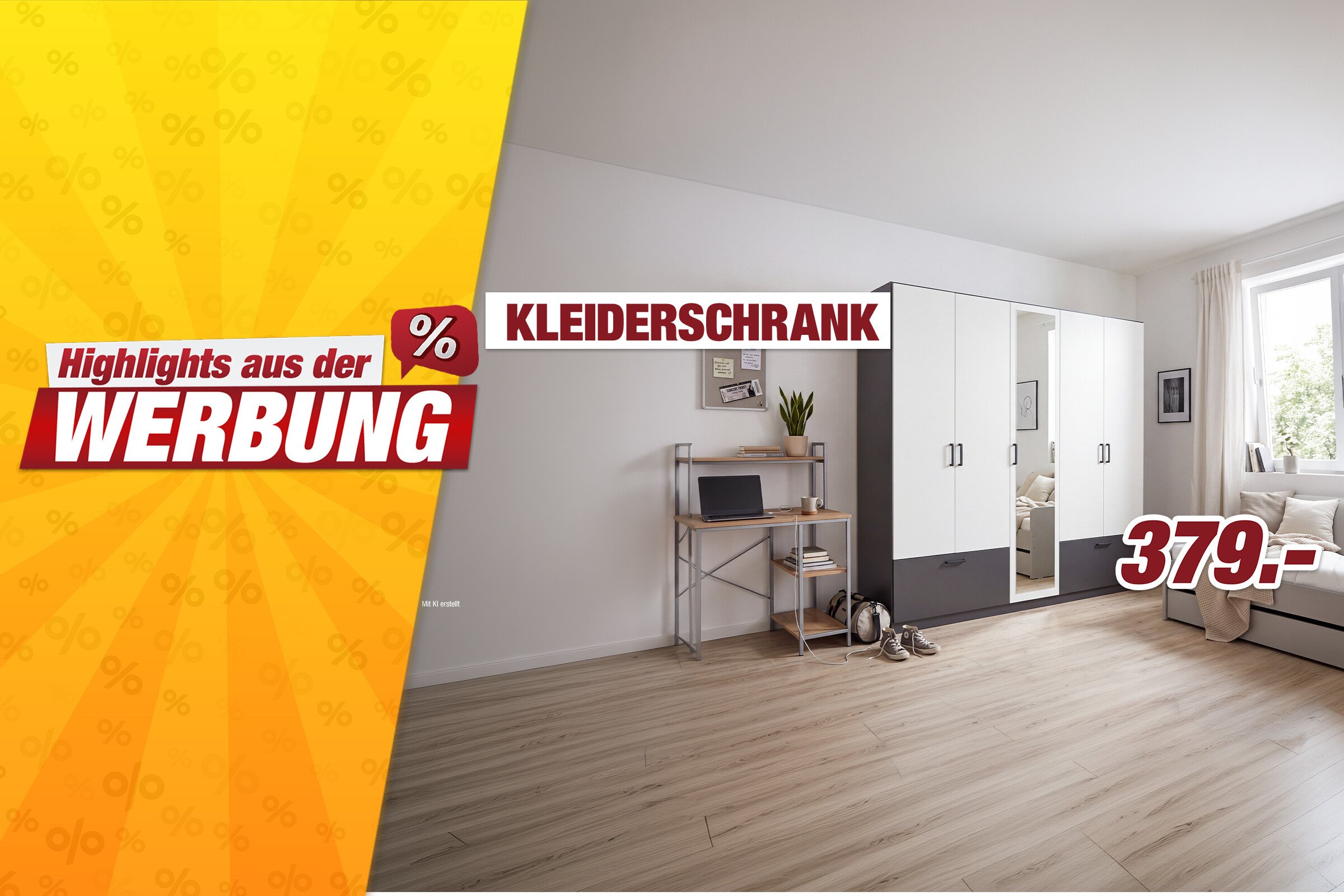 Unsere Werbe Highlights - Kleiderschrank
