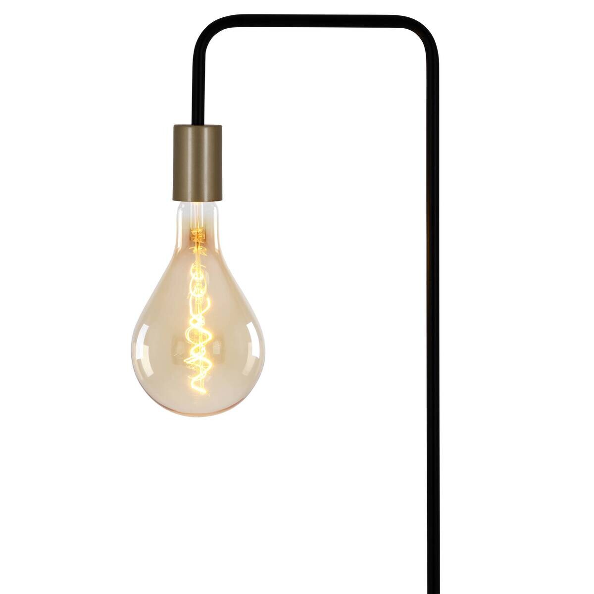 Näve Leuchten Stehlampe 2097222 schwarz Kunststoff Metall B/H/T: ca. 20,5x150x20,5 cm 1 Brennstellen