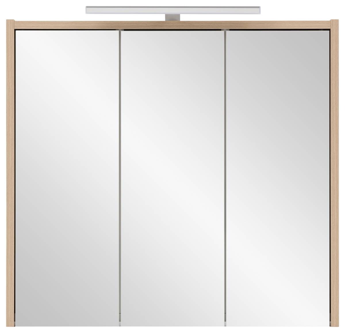 Spiegelschrank Flag Eiche Nachbildung B/H/T: ca. 65x64x16 cm