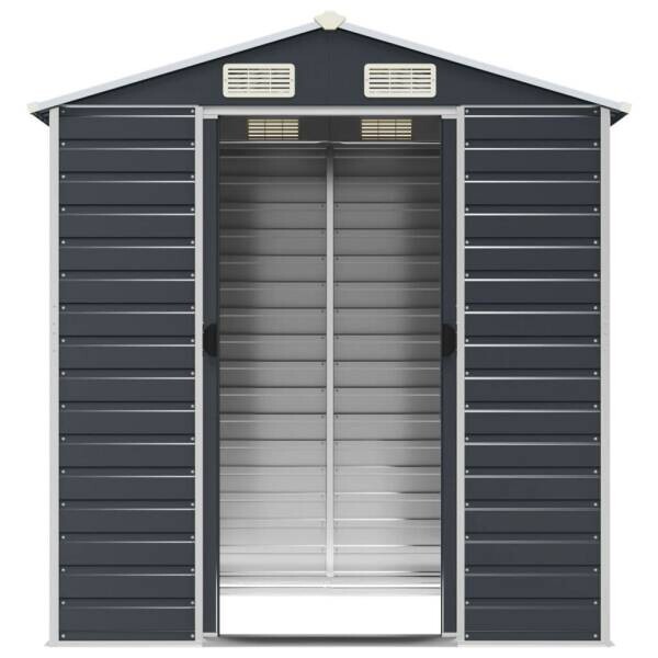 vidaXL Gartenhaus anthrazit B/H/T: ca. 191x198x130 cm