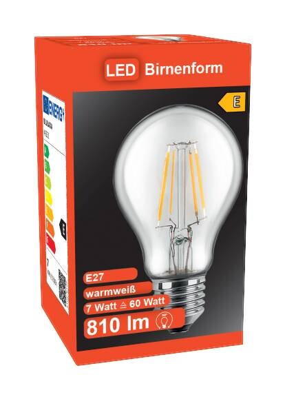 Blulaxa LED-Leuchtmittel Filamentlampe 49251 E27
