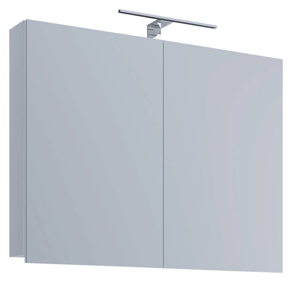 Spiegelschrank Badinos weiß B/H/T: ca. 80x62x12 cm