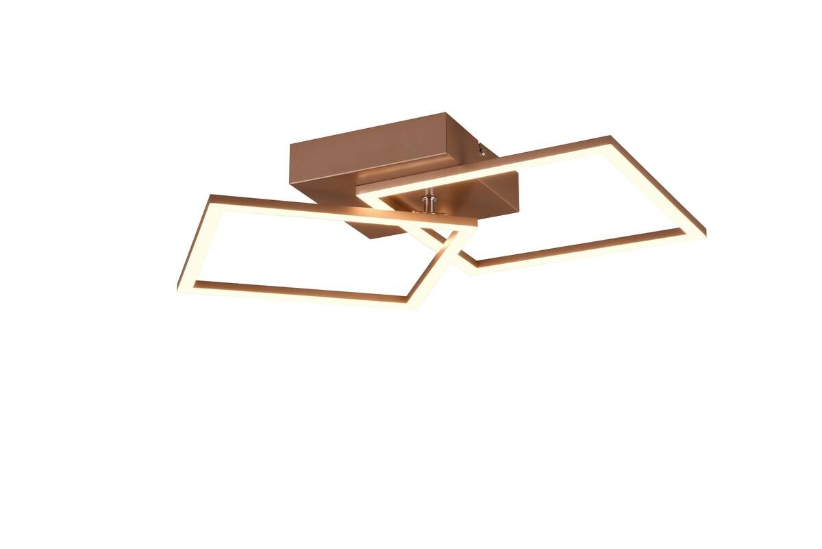 Reality LED-Deckenleuchte Trail Metall B/H/T: ca. 45x40x7 cm