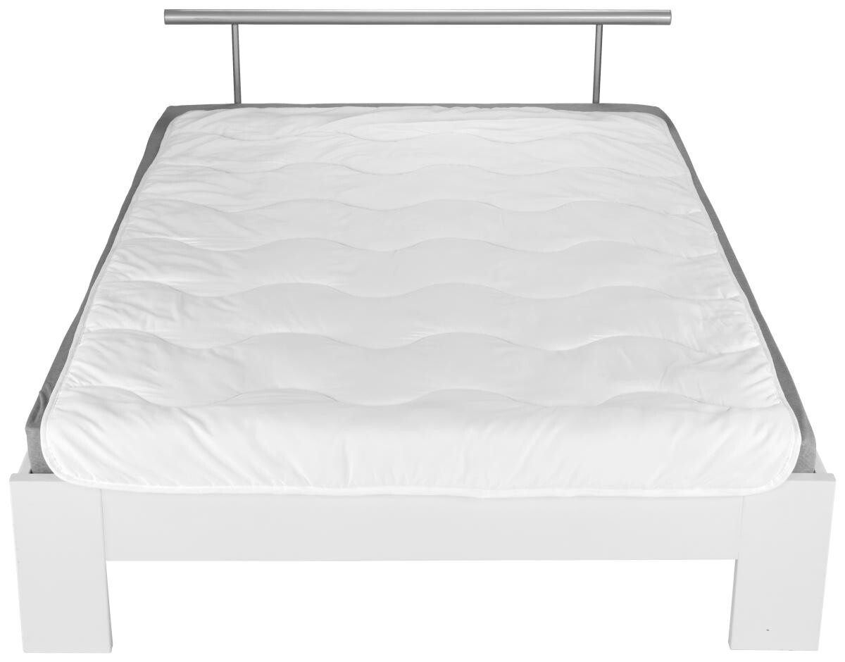 Wellness Leichtsteppbett weiß 100% Polyester B/L: ca. 135x200 cm