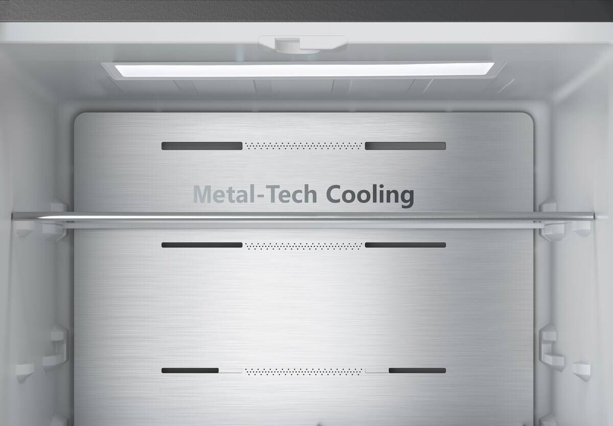 Hisense French-Door Kühl-/Gefrierkombination RF632N4AFC1 schwarz