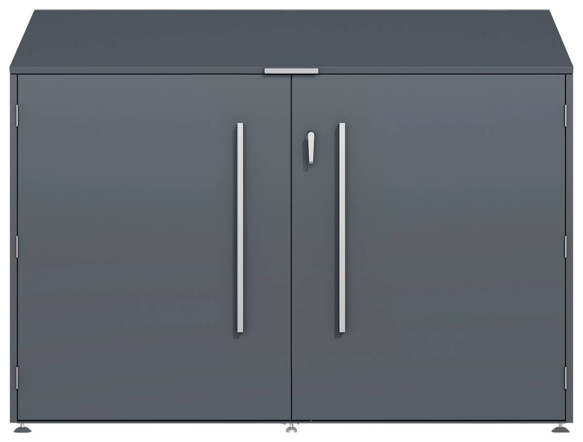 Westmann Fahrradgarage Linea anthrazit B/H/L: ca. 200x154x100 cm