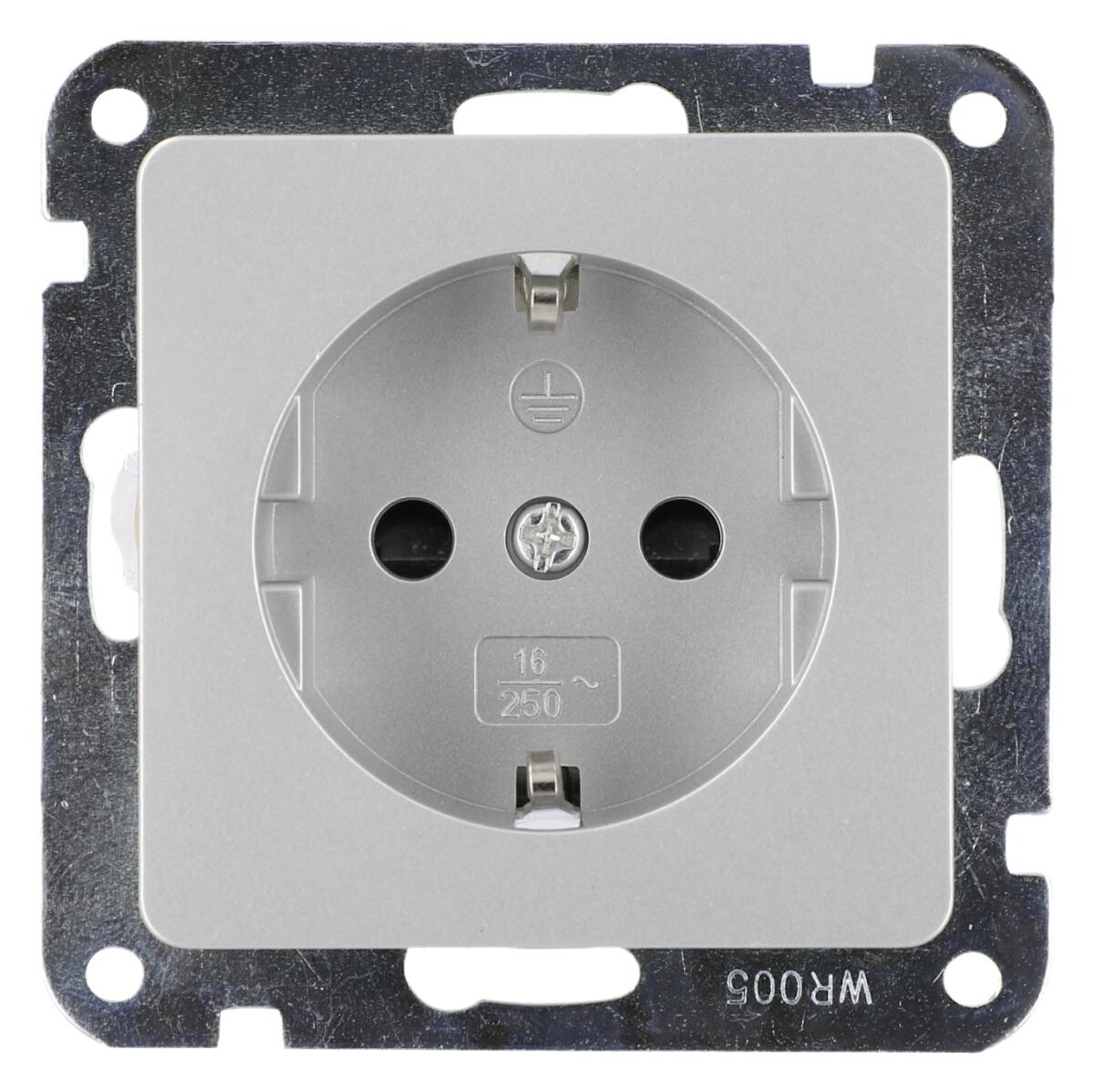 Unitec ElektroinstallationGenua silber ca. 250 V