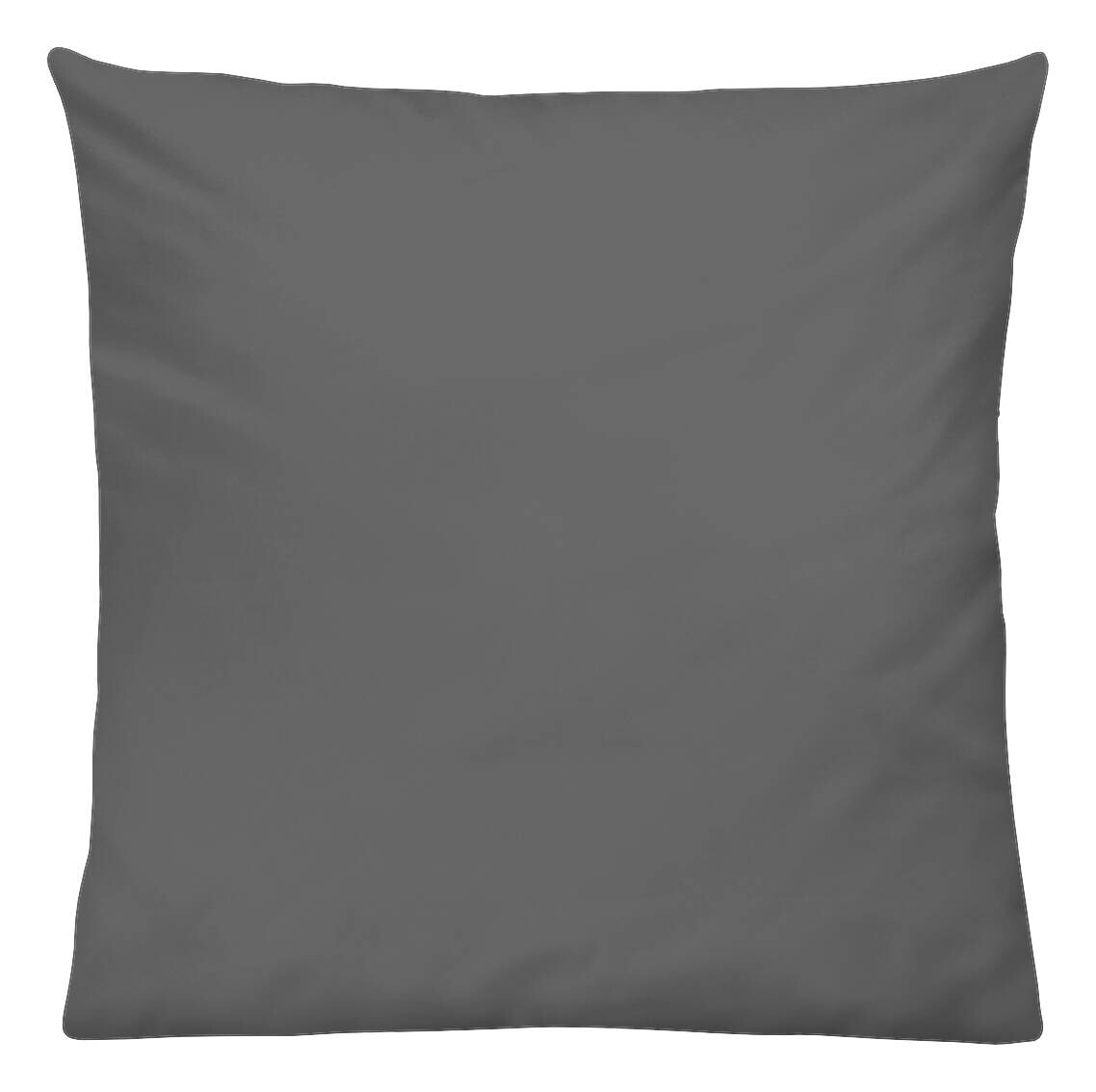 POCOline Kissenbezug Jersey Graphit 100% Baumwolle B/L: ca. 80x80 cm