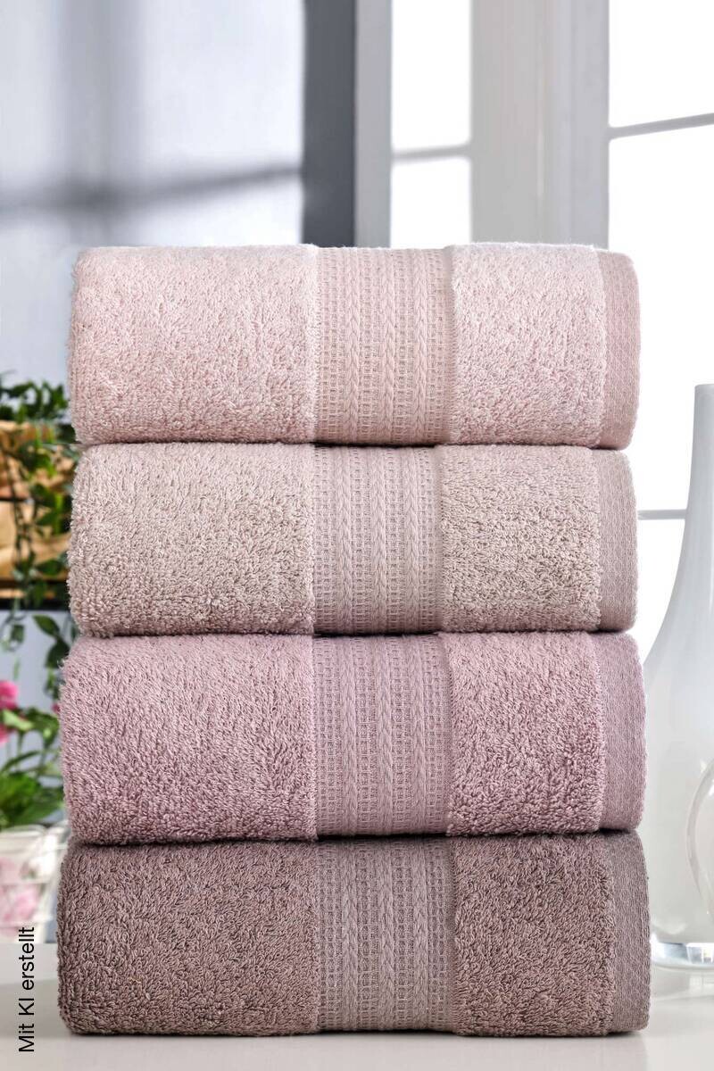 Mijolnir Frottier-Set rosa Baumwolle B/L: ca. 50x85 cm