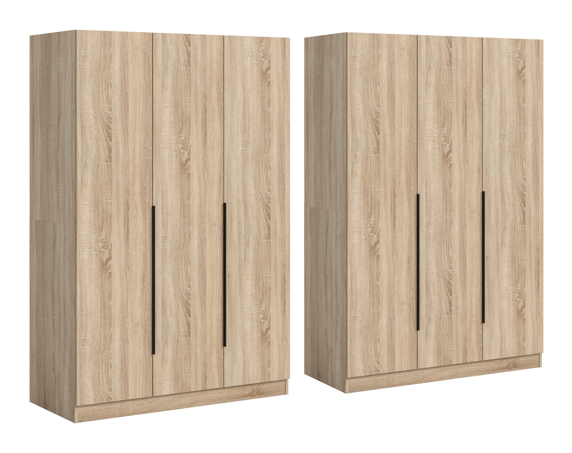 Kleiderschrank KOPENHAGEN Eiche Sonoma Nachbildung B/H/T: ca. 240x181x52 cm
