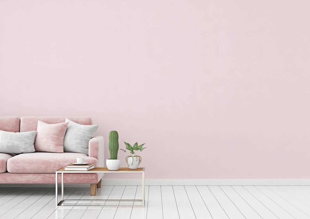 A.S.Creation Vliestapete Attractive Uni rosa B/L: ca. 53x1005 cm