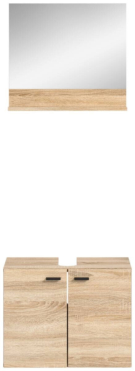 Badezimmer-Set BOSTON Eiche Sonoma Nachbildung B/H/T: ca. 57x186x33 cm