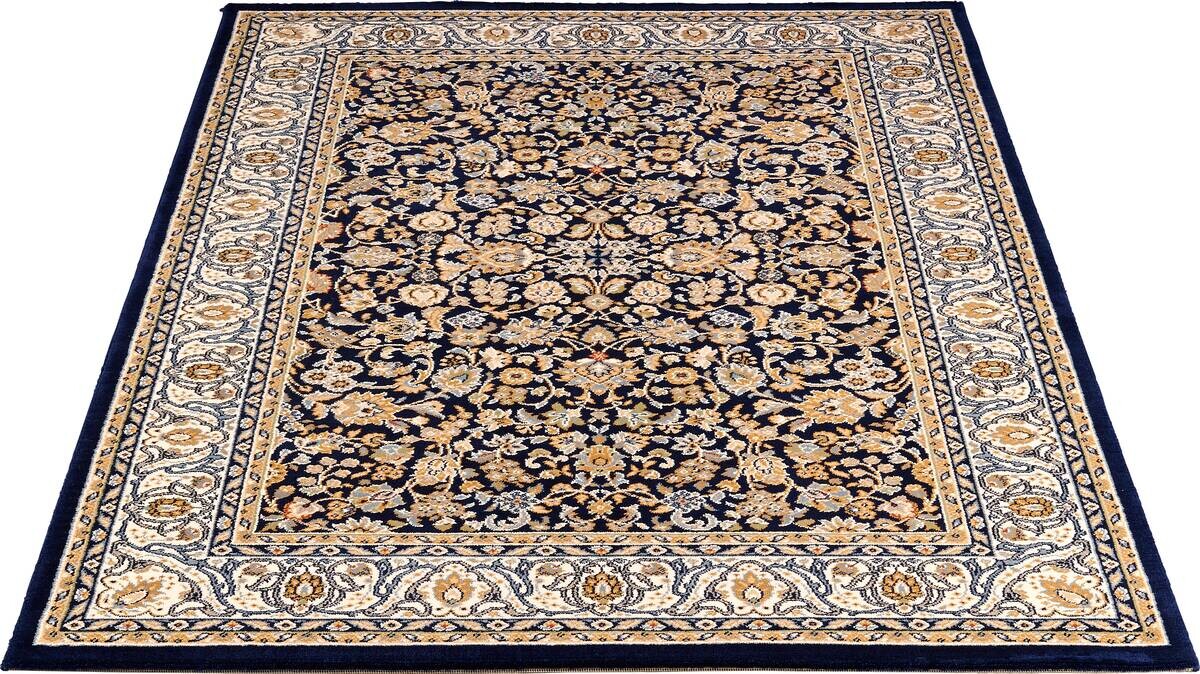 Webteppich Kashmar blau B/L: ca. 160x230 cm
