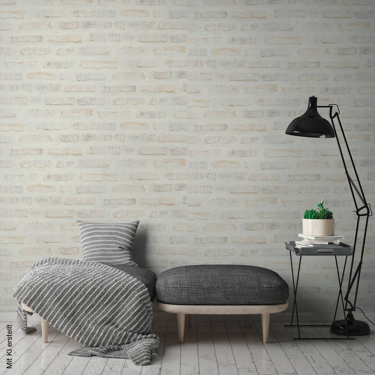 A.S.Creation Vliestapete rot grau B/H/D: ca. 53x1005x8,5 cm