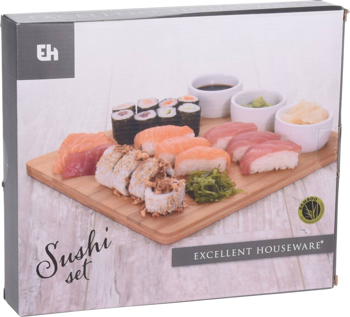 Sushi-Set weiß Porzellan