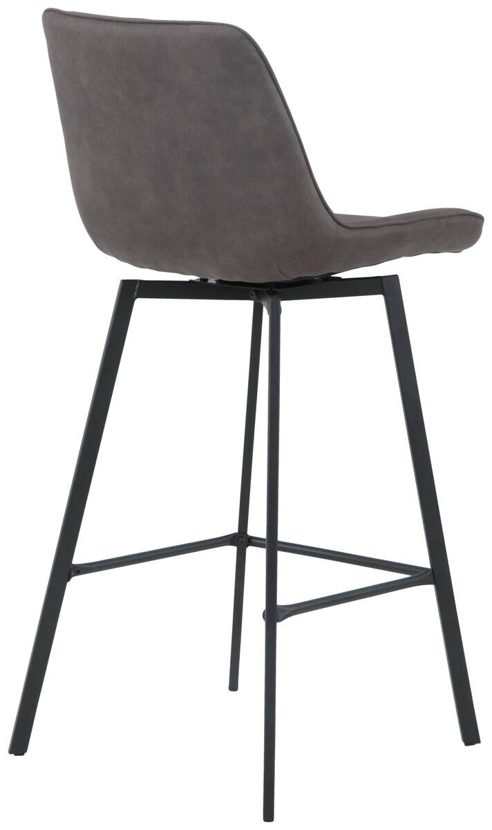 Barhocker Rumba anthrazit Microfaser B/H/T: ca. 49x103x54 cm