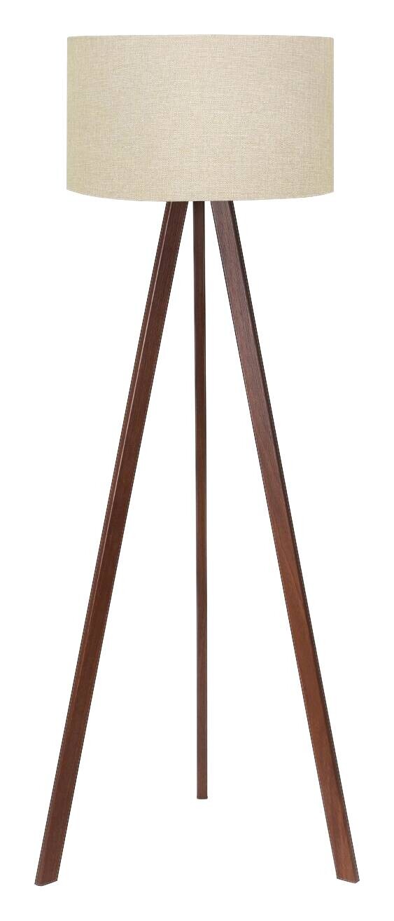 Opviq Stehleuchte AYD-2581 beige PVC B/H/T/L/D: ca. 38x140x38x38x38 cm E27 1 Brennstellen