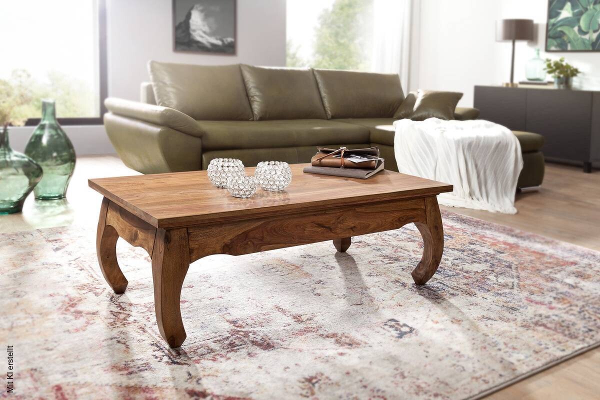Couchtisch braun B/H/T: ca. 110x60x40 cm