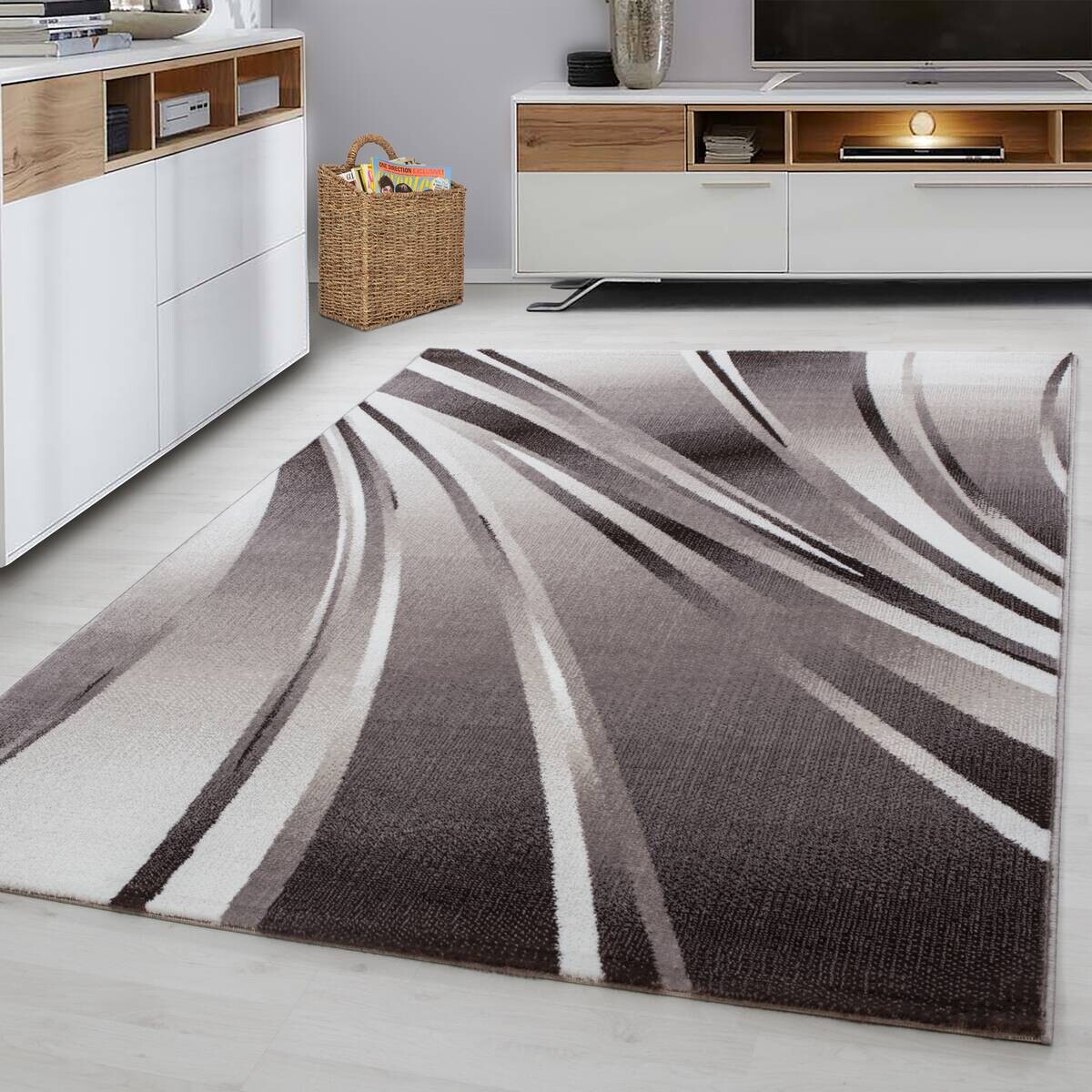 Ayyildiz Teppich PARMA braun B/L: ca. 200x290 cm