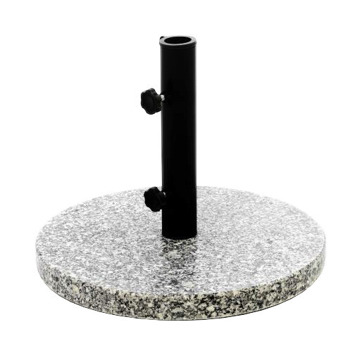 VCM Schirmständer grau Granit D: ca. 40 cm