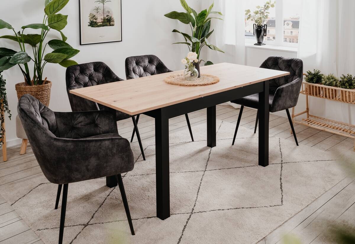 Esstisch Coburg Artisan Oak Nachbildung B/H/T: ca. 120x77x70 cm