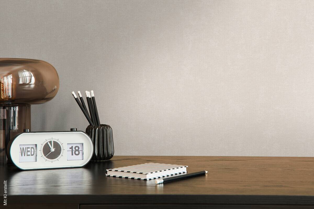 A.S.Creation Vliestapete beige B/H/D: ca. 53x1005x8,7 cm