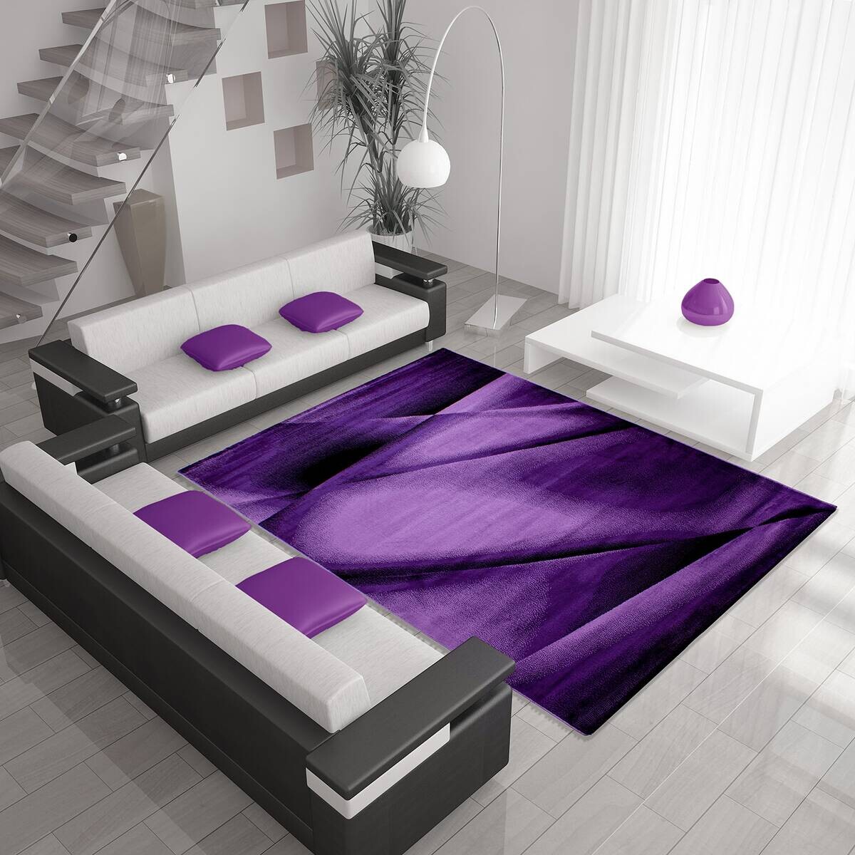 Ayyildiz Teppich MIAMI violett B/L: ca. 200x290 cm