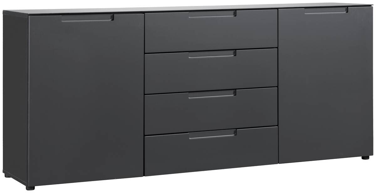 Kommode Mailand anthrazit B/H/T: ca. 180x79x40 cm