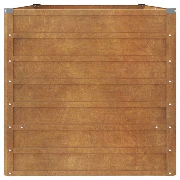 Hochbeet braun Stahl B/H/L: ca. 80x77x160 cm