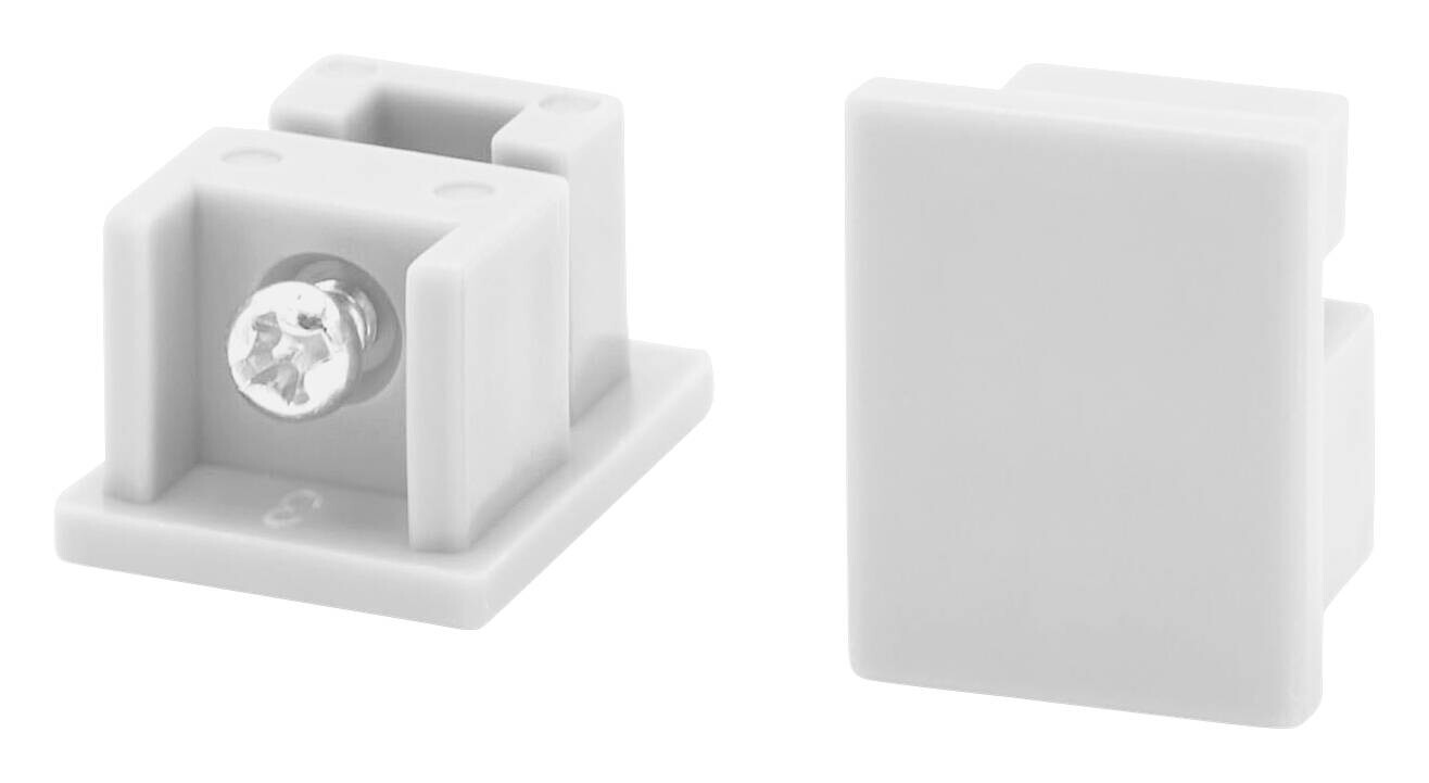 ondeco Endkappe smart weiß Kunststoff 1 Läufe