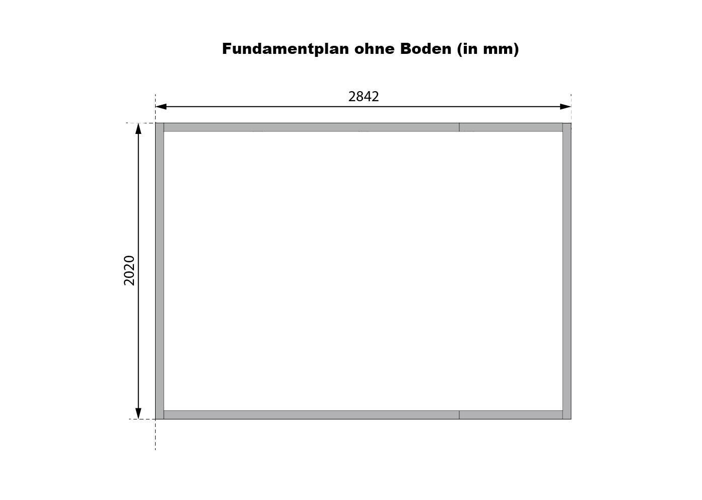 Karibu Gartenhaus Indra 3 anthrazit B/H/T: ca. 289x213x206 cm