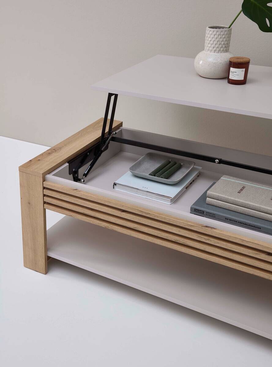 Couchtisch Felix Eiche Artisan Nachbildung Kaschmir B/H/T: ca. 110x42,5x60,2 cm