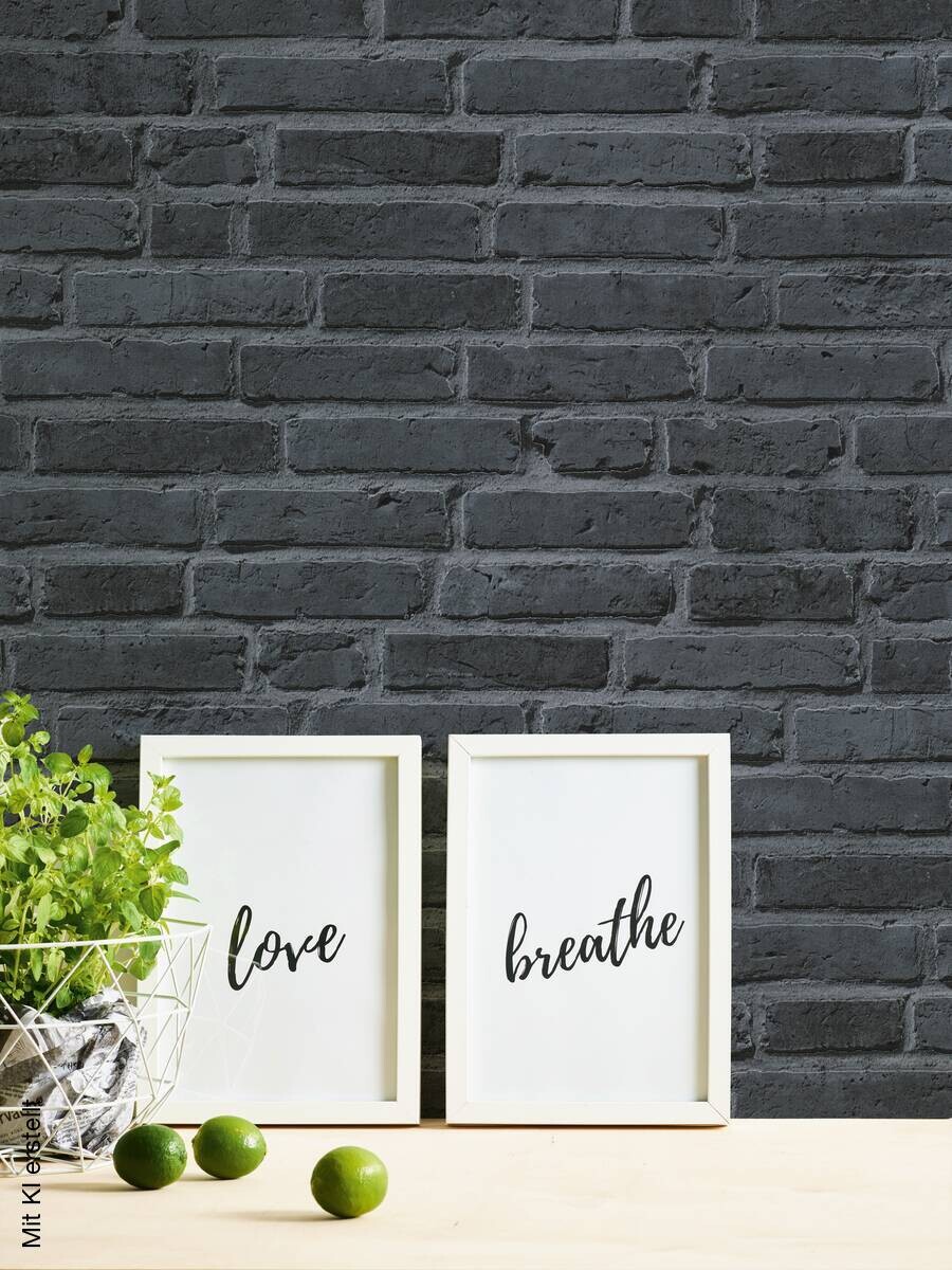 A.S.Creation Vliestapete grau B/H/D: ca. 53x1005x9 cm