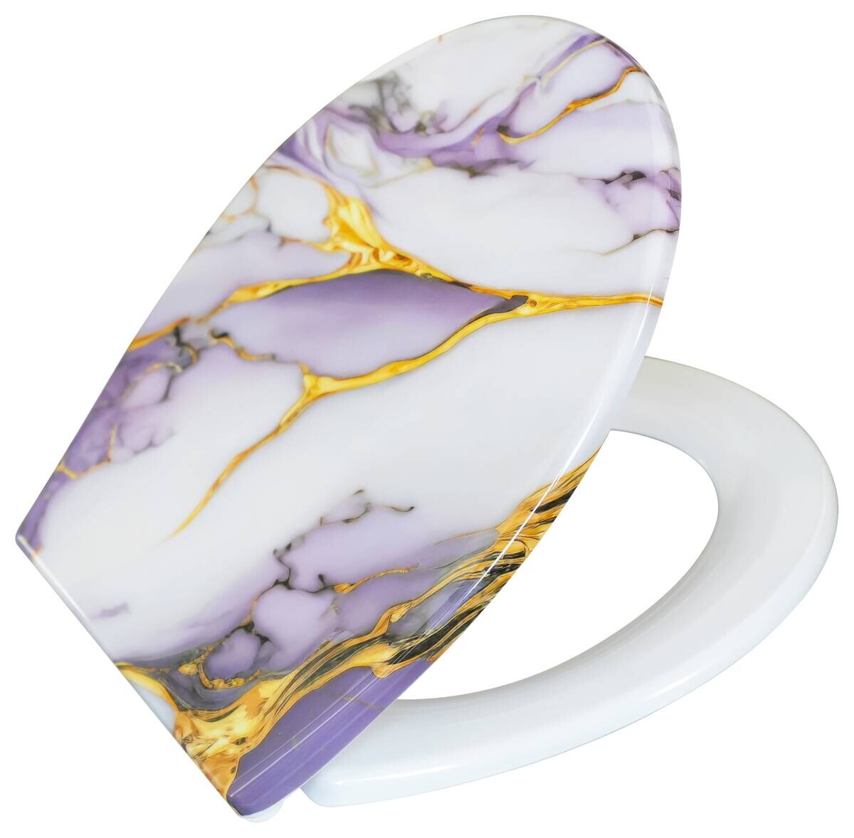 POCOline WC-Sitz Marmor Duroplast