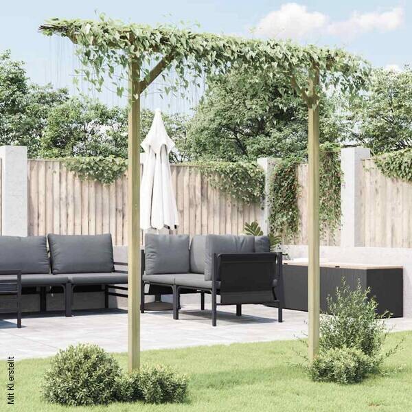 Sonnendach braun B/H/L: ca. 40x203x205 cm