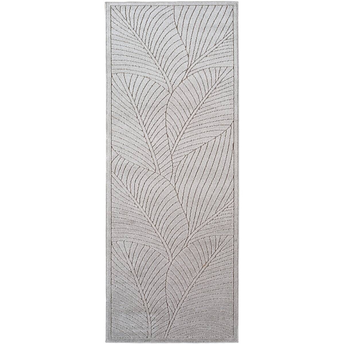 Ayyildiz Flachwebteppich NOVA silber B/L: ca. 80x250 cm