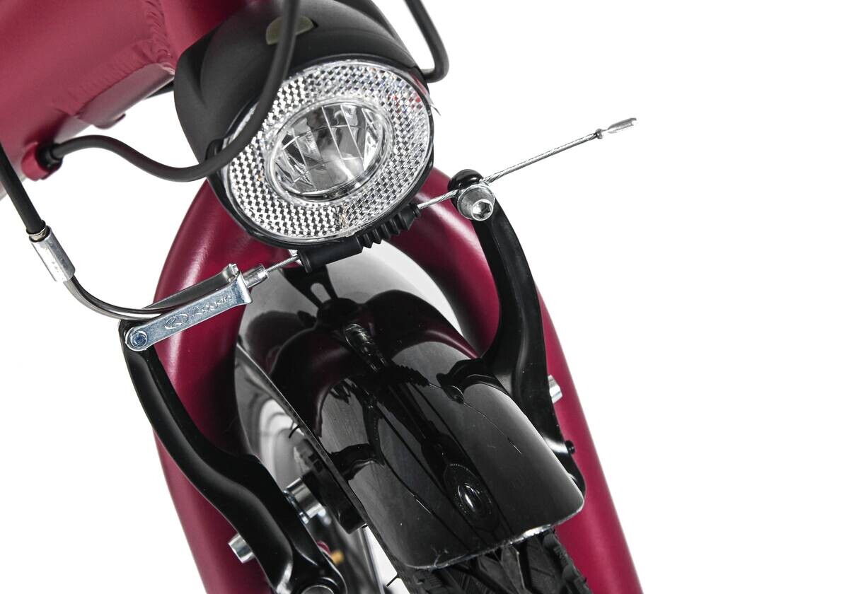DaCapo Trekking-Bike Ravenna 50 28 Zoll Rahmenhöhe 48 cm 21 Gänge rot rot ca. 28 Zoll