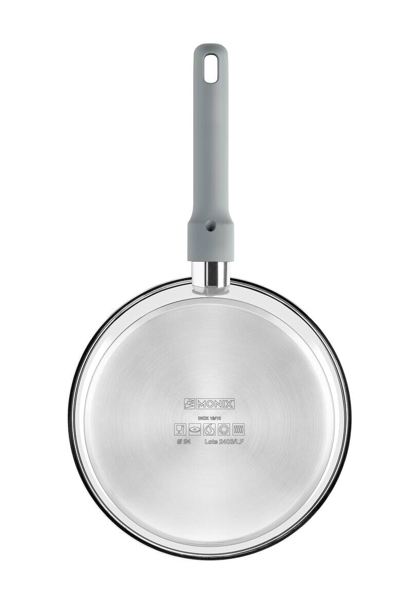 Monix Pfannenset Elite silber Edelstahl 3 tlg.