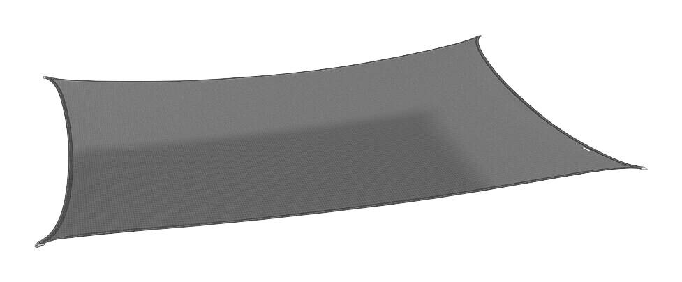 PLATINUM Sonnensegel Coolfit grau Polyethylen B/H/L: ca. 500x1x300 cm