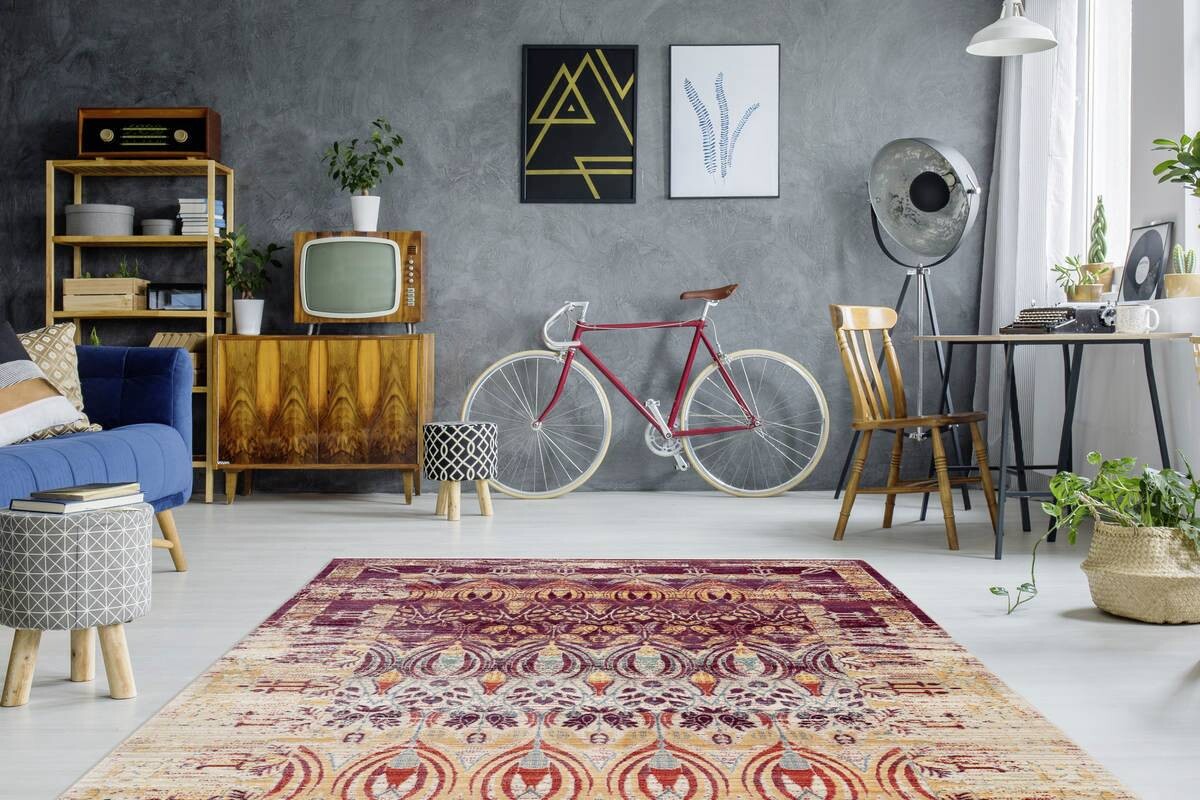 360Living Teppich Baroque Multi B/L: ca. 160x230 cm